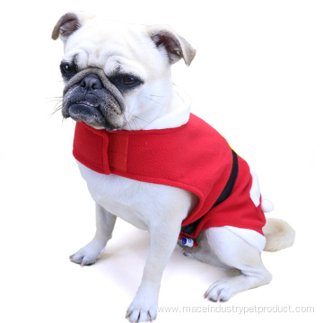waistband pocket classic dog clothes pet Christmas coat